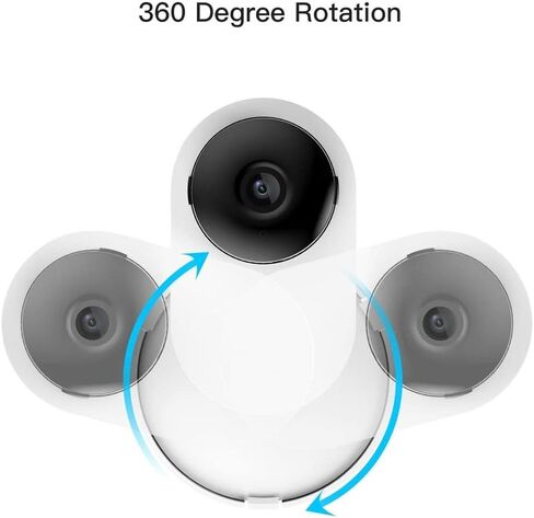Rotating Adjustable Bracket Holder for YI 1080P Y3 Home Security Camera, Stable Wall Mount Stand Flexible View Angle for YI 1080P Y3 in Kuwait
