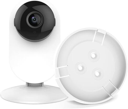 Rotating Adjustable Bracket Holder for YI 1080P Y3 Home Security Camera, Stable Wall Mount Stand Flexible View Angle for YI 1080P Y3 in Kuwait