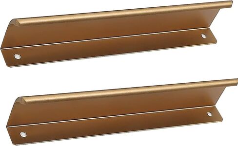 Concealed Handles, 2 Pcs Cabinets Edge Finger Tab Pull(Length 180mm) in Kuwait