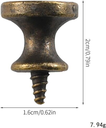 Cabinet Handles,10 Pack Solid Single Hole Circle Pull in Kuwait