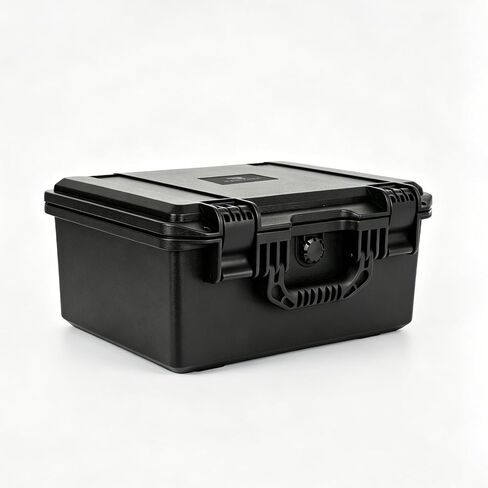 IP67 Portable Waterproof Hard Case with Handle and DIY Customizable Foam | 11.6 * 8.1* 3.6in Suitable for Storing Cameras, Electronic Devices, and Tools in Kuwait