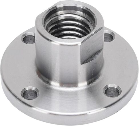 4 Inch Wood Lathe Faceplate High Strength Alloy Steel for 1x8 TPI Spindle 4 Screw Mounting Holes 30mm Extended Length for Small Bowl Turning Woodworking Projects in Kuwait