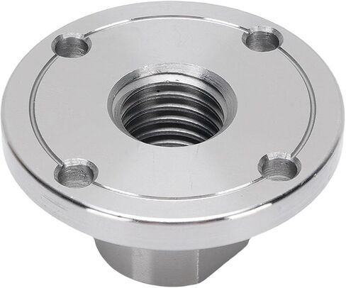 4 Inch Wood Lathe Faceplate High Strength Alloy Steel for 1x8 TPI Spindle 4 Screw Mounting Holes 30mm Extended Length for Small Bowl Turning Woodworking Projects in Kuwait