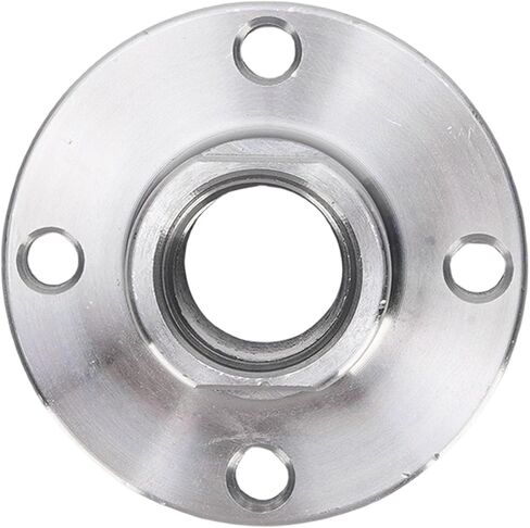 4 Inch Wood Lathe Faceplate High Strength Alloy Steel for 1x8 TPI Spindle 4 Screw Mounting Holes 30mm Extended Length for Small Bowl Turning Woodworking Projects in Kuwait
