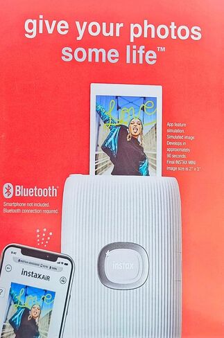 Fujifilm Instax Mini Link 2 Printer Bundle - White in Kuwait