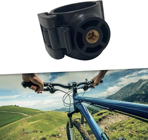 2X Mount Holder Electric Bike Round Flashlight Bracket Mounting Interface Holder Universal Nut PP Material Suitable for in Kuwait