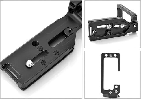 Camera Mounting Bracket Plate Cinema R6 R6 Mark II Mirrorless Aluminum Alloy Quick Release Fast Orientation Change Landscape Portrait Suitable for vlog in Kuwait