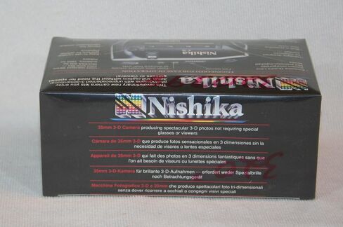 Nishika N9000 35mm Quadrascopic 3D Lenticular Camera – 4-Lens System, Built-in Flash, Uses Standard 35mm Film – Vintage Retro Camera (Renewed) in Kuwait