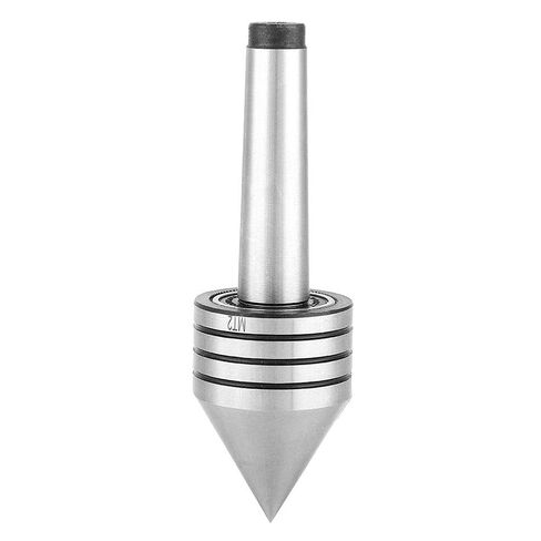 Bearing Tailstock Center, MT2 Heavy Duty Bearing High Precision Centering Tip Rotating Parts for Machine Counter-Tip Lathe, Wood Lathe Turning Tool in Kuwait