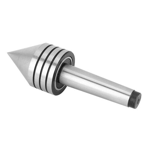 Bearing Tailstock Center, MT2 Heavy Duty Bearing High Precision Centering Tip Rotating Parts for Machine Counter-Tip Lathe, Wood Lathe Turning Tool in Kuwait