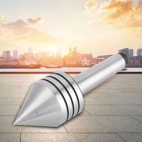 Bearing Tailstock Center, MT2 Heavy Duty Bearing High Precision Centering Tip Rotating Parts for Machine Counter-Tip Lathe, Wood Lathe Turning Tool in Kuwait