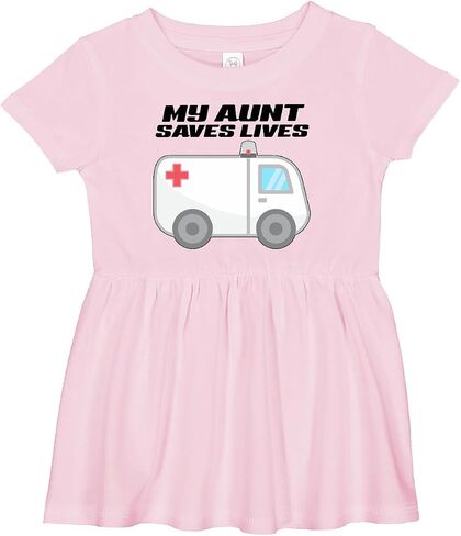 inktastic My Aunt Saves Lives- Ambulance Infant Dress in Kuwait