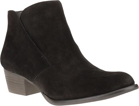 Jessica Simpson Womens Dacine Round Toe Ankle Boot, Black Suede in Kuwait