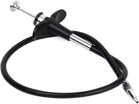 Threaded Release Cable 1pc Camera Manual Shutter Release Control Cable 40cm/70cm/100cm Mechanical Locking Line Prevents Vibration(100CM) in Kuwait