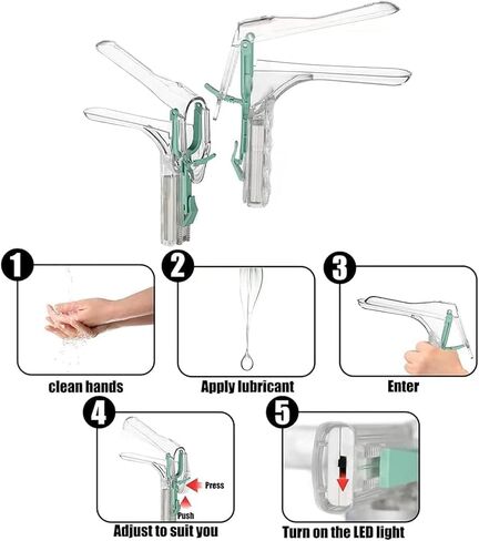 Speculum Clip Adjustable Portable Design, Easy to Operate and Clean in Kuwait