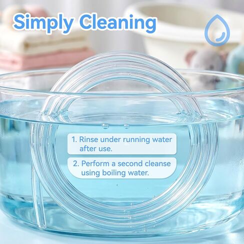 2pcs Replacement Tubing Compatible with Spectra S2 S1 9 Plus, 36inch Breast Pump Replace Parts Tubes Hose (Not Original Accessories) in Kuwait