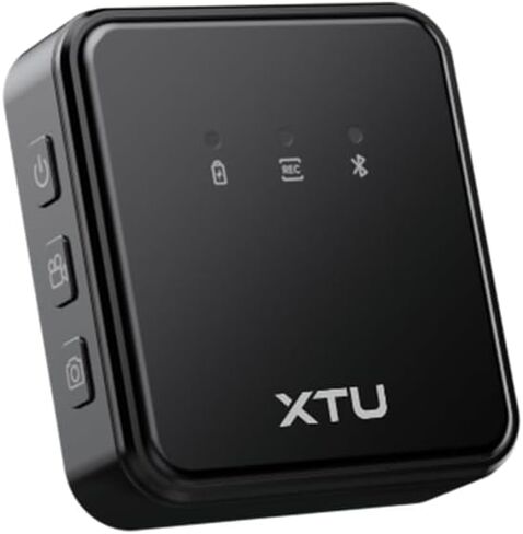 XTU Mic 1 Bluetooth Wireless Microphone, Mini Clip-On Mic Mini2Pro/S7 Pro/S7 Pro Max, 30H Battery, 15-30m Audio for Vlogging, Live Streaming & Outdoor Recording in Kuwait
