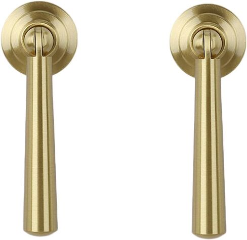 Cabinet Handles,Pure Brass Furniture Knob 2 Pcs(Small Bronze) in Kuwait