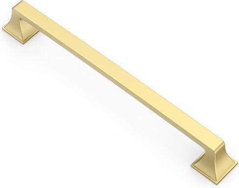 Asidrama 10 Pack 5 Inch(128mm) Brushed Gold Cabinet Pulls Heavy-Duty Solid Kitchen Cabinet Handles Gold Drawer Hardware for Bathrooms Cabinets 2461 in Kuwait