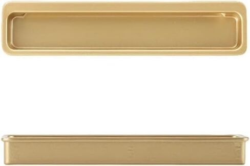 Concealed Handles, Slotting Sliding Embedded Cabinet Invisible Wardrobe Drawer Knobs,1pcs(Gold 128mm) in Saudi Arabia