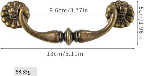 Cabinet Handles,Small Drawer Knobs 6 Pack in Kuwait