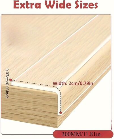 Transparent Anti-Collision Strip 3 Meters PVC Table Edge Guard Soft Corner Protectors for Kids Self Adhesive Protective Bumper Guards for Cabinet Door Desk Glass Table Bed Furniture and Wall in Kuwait