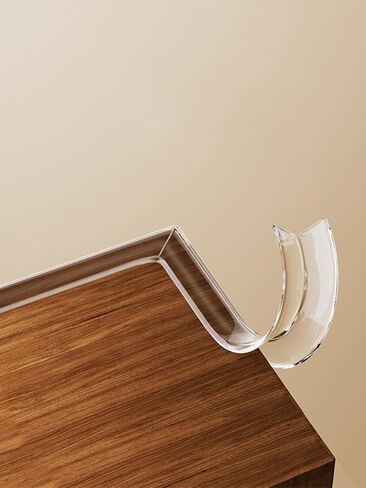 Transparent Anti-Collision Strip 3 Meters PVC Table Edge Guard Soft Corner Protectors for Kids Self Adhesive Protective Bumper Guards for Cabinet Door Desk Glass Table Bed Furniture and Wall in Kuwait