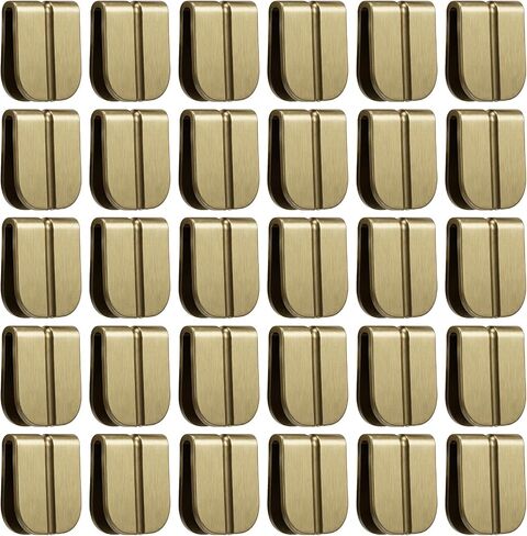 30Pcs Metal Book Corners, Vintage Book Corner Protectors Antique Bronze Notebook Clips Decorative Edge Covers for Notebook Scrapbooking Photo Album Menus in Kuwait