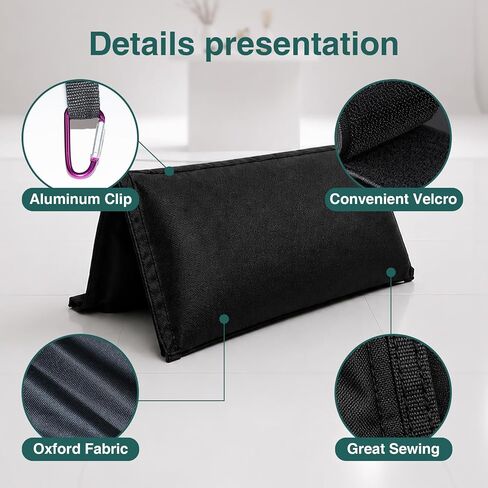 4 Pack Sand Bags for Weight Bags, Heavy Duty Sandbags for Light Stand Photography Tripod Video Equipment, Canopy, Umbrella Base, Backdrop Stand, Camping, Fishing Chair in Kuwait