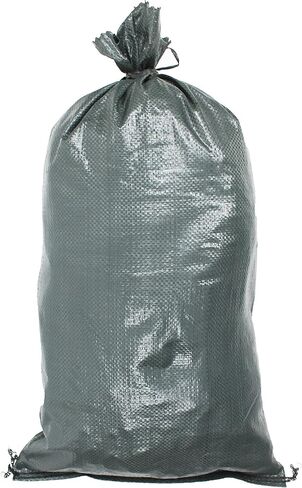 Sandbags Green Polypropylene Sand Bags Reinforce Barrier Flood Control Bag Large 15x27 Holds Over 60 lbs! in Kuwait