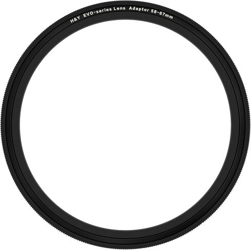 H&Y Magnetic Step Up Filter Ring 58 to 67mm, Ultra-Slim Aluminum Lens Filter Stepping Ring for Adapting 58mm Lens to an 67mm Filters, EVO Series in Kuwait