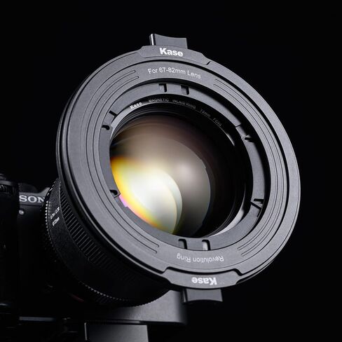 Kase Revolution Ring Variable 67-82mm Step-Up Filter Adapter Ring | Adjustable Diameter, for 67/72/77/82mm Lens & 82mm Filter, one adapter for multiple lenses in Kuwait