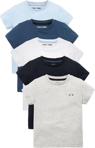 NEXT Boys Short Sleeve T-Shirts 5 Pack in Kuwait