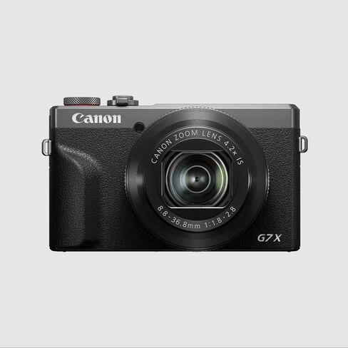 Canon PowerShot G7 X Mark III Graphite Kit - 30th Anniversary Limited Edition 4K Vlogging Digital Camera with 4.2X Optical Zoom Lens 24-100mm f/1.8-2.8 7563C006 Bundle with Deco Gear Case in Kuwait