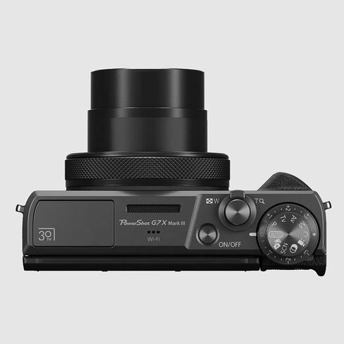 Canon PowerShot G7 X Mark III Graphite Kit - 30th Anniversary Limited Edition 4K Vlogging Digital Camera with 4.2X Optical Zoom Lens 24-100mm f/1.8-2.8 7563C006 Bundle with Deco Gear Case in Kuwait