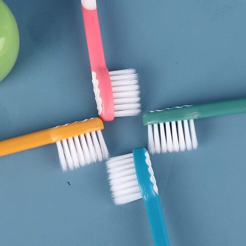 newrichbee 8 Packs Lovely Deer Kids Toothbrush for 2-8 Years | Extra Soft Toddler Toothbrush(Pink&Orange&Blue&Green) in Kuwait