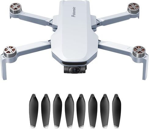 Potensic ATOM 3 Drones with Camera for Adults 4K 60fps, 8K Photo, 120-Min Flight, 16KM Transmission, 1/1.3’’ CMOS, AI Track 2.0, Med-Tele Mode, QuickShots, Under 249g, Fly More Combo(3 Batteries) in Kuwait