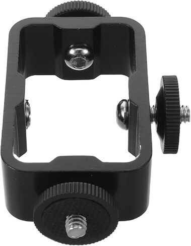 GANAZONO Triple Cold Shoe Mount Flash Bracket for Cameras and Microphones, Aluminum Alloy 1/4 Thread Compact Lightweight Camera Bracket for Professional Video Production and Filming Setup in Kuwait