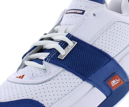 adidas Agent Gil Restomod Unisex Shoes Size 13, Color: White/Blue in Kuwait
