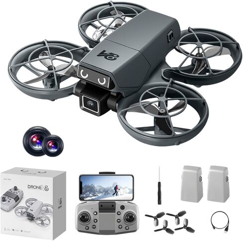 Drone with HD Camera Indoor Mini RC Quadcopter Drones for Adults in Kuwait