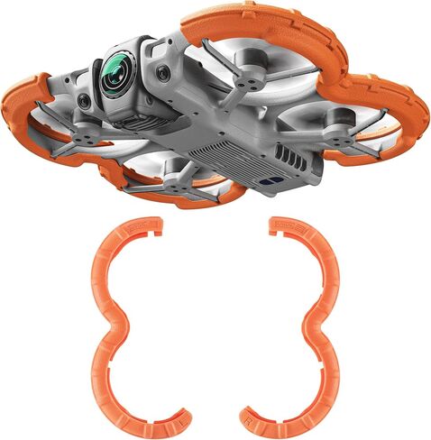 Avata 360 Propeller Guard - Bumper Guards Anti-Collision Ring Cover Gimbal Protective for DJI Avata 360 Drone Accessories Orange in Kuwait