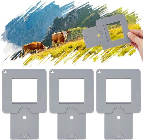 3PCS View Finder Viewfinder for Artists Sliding View Catcher Tool for Composition Portable for Plein Air Travel Sketching Drawing Watercolor Painting Essential Tools for Artists in Kuwait
