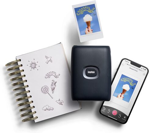 Fujifilm Instax Mini Link 2 Smartphone Printer - Space Blue (Renewed) in Kuwait