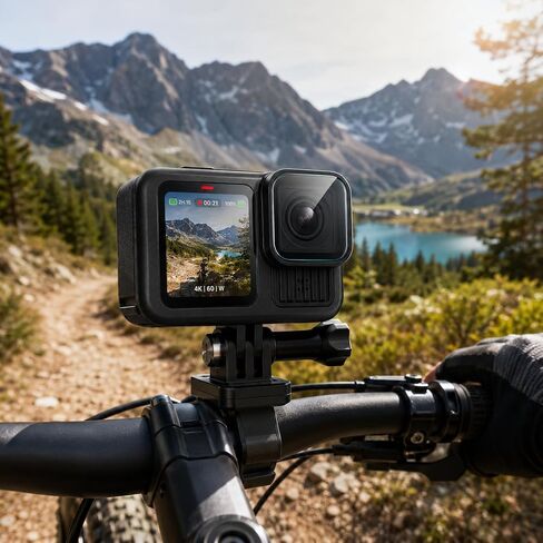 Screen Protector Compatible with GoPro Hero 13 Hero13 Black HD 9H Hardness | GoPro Hero 13 screen protector with 9H tempered glass[9 PCS], HD clarity, 2.5D edges, and 3-pack protection in Kuwait