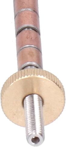 Woodturning Pen Mandrel, Stainless Steel Morse No 2 Taper Shank, with Smooth Surface for Woodworking Lathe Accessories in Kuwait