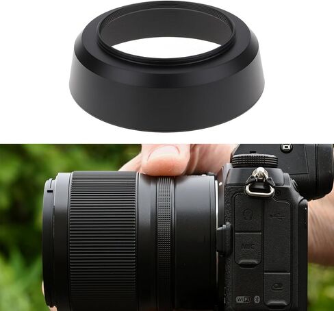 SING F LTD Aluminum Alloy Screw-in Lens Hood Compatible with Nikkor 35mm/f1.4, 35/f2.0, 35/f2.8 HN-3 in Kuwait