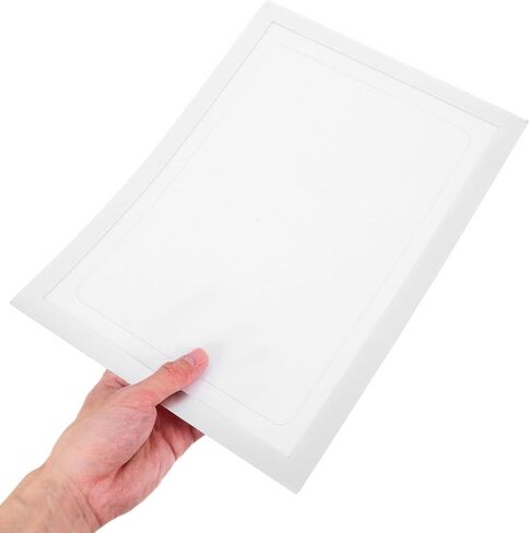 ibasenice Versatile Office Folder for Important Documents and Art Portfolio with Sleeves, Iron Material, Stylish Minimalist Design, for Home Use and Document Storage in Kuwait