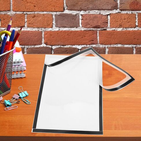 ibasenice Versatile Office Folder for Important Documents and Art Portfolio with Sleeves, Iron Material, Stylish Minimalist Design, for Home Use and Document Storage in Kuwait