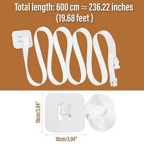600cm x 2.5cm Strap For Baby Bed Side Cot Attachment, Bedside Sleeper Crib Delight Bassinet Safety Secure Fixed Strap Replacement with Anchor For Docking To The Adult Attachment Bed System Accessories in Kuwait