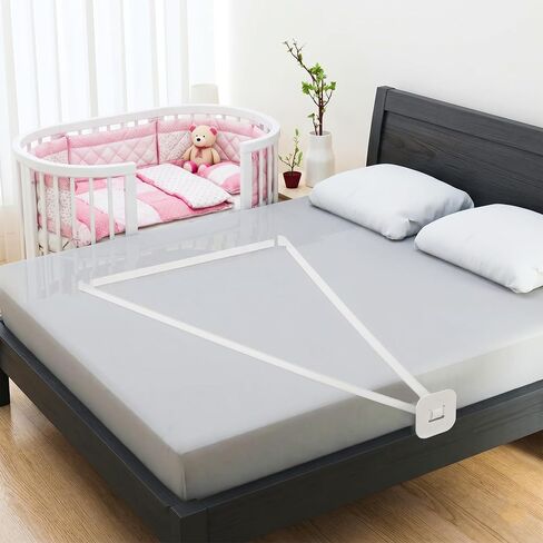 600cm x 2.5cm Strap For Baby Bed Side Cot Attachment, Bedside Sleeper Crib Delight Bassinet Safety Secure Fixed Strap Replacement with Anchor For Docking To The Adult Attachment Bed System Accessories in Kuwait